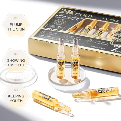 Picture of Sadoer Repair Tender Skin 24k Gold Ampoule Face Serum 7Pcs