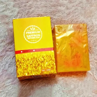 Picture of Premium Saffron Whitening Soap 100g
