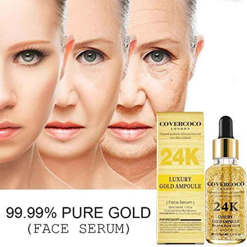 Picture of Covercoco 24k Gold Serum 30ml || California Serum