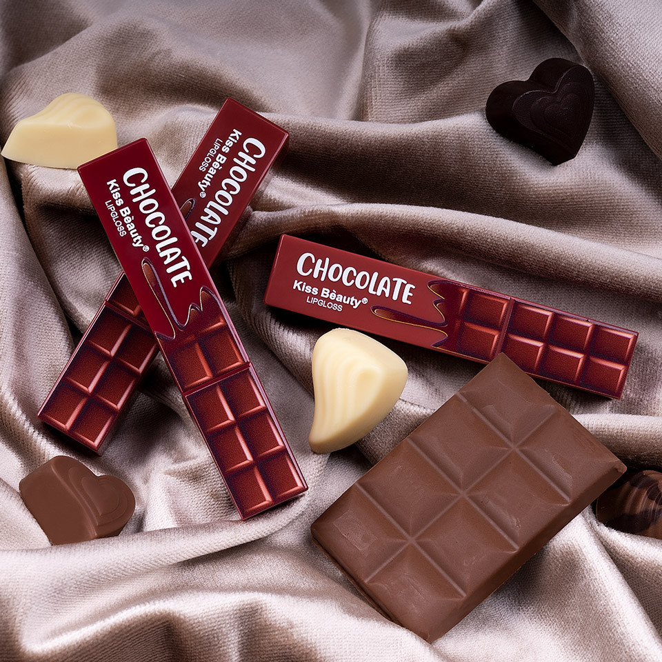 Picture of Kis Beauty Velvet Lip Gloss Chocolate 3 pcs