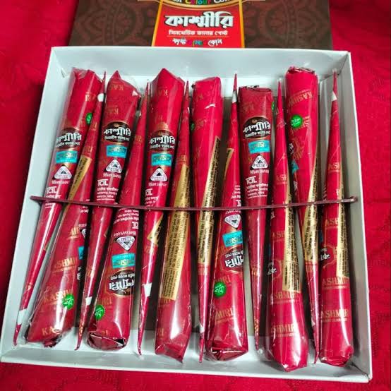Picture of Kashmiri Fast Colour Cone Mehedi-12pic,1box