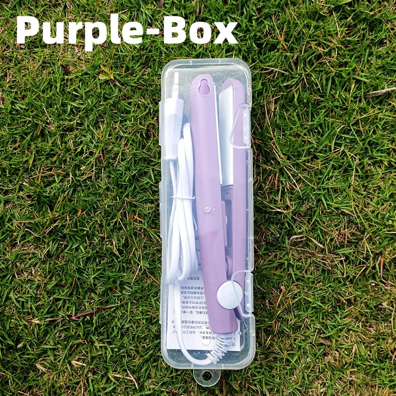 Picture of 3 in 1 Hair Iron High Quality flat iron Straightening hot comb mini professional hair straightener & Curling Iron Styling Tools