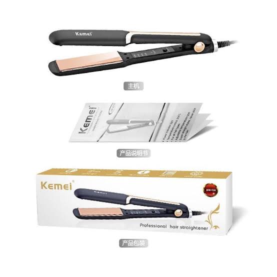 Picture of ΚΕΜΕΙ KM-458 Professional Hair Straightener Electric Flat Iron Hair Styling Tool