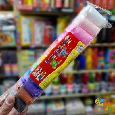 Picture of 12pcs-1pac_Super Light Clay with 3 Tools Air Drying Light Polymer Plasticine Modelling Handmade Educational
