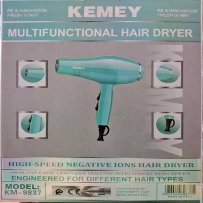 Picture of High-Speed Negative Lons Hair Dryer Kemey Model-9837
