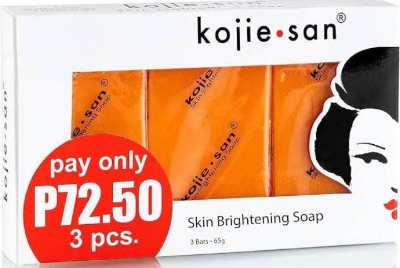 Picture of Kojie San Kojic Acid Soap Body & Face Whitening Lightening Soap 3x65g