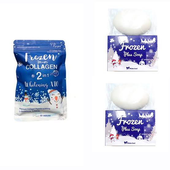Picture of Frozen Collagen 2in1 Whitening Capsules-60pics