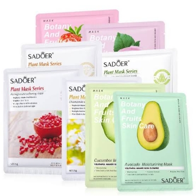 Picture of 6 Pcs SADOER  Soft Moisturizing Face Sheet Mask-