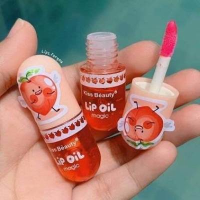 Picture of 3 pics KISS BEAUTY MAGIC LIP OIL MINI EDITION LIPGLOSS