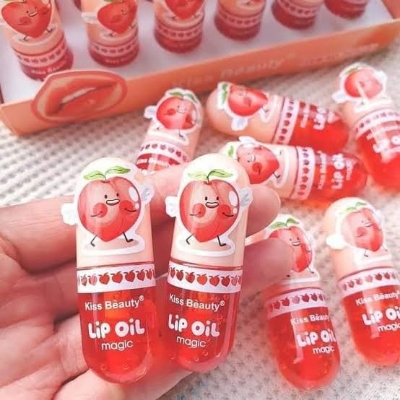 Picture of 3 pics KISS BEAUTY MAGIC LIP OIL MINI EDITION LIPGLOSS