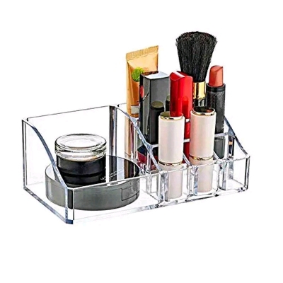 Picture of 9 Grid Acrylic Makeup Organizer Storage Box/ Lipstick Jewelry Box