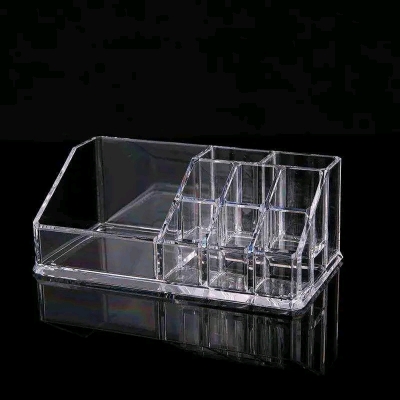 Picture of 9 Grid Acrylic Makeup Organizer Storage Box/ Lipstick Jewelry Box