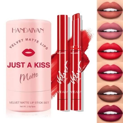 Picture of Handaiyan Just a Kiss Velvet Matte 8 Pcs Lipstick Set