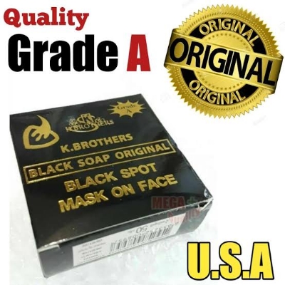Picture of K BROTHERS BLACK ORIGINAL SOAP BLACK SPOT mask