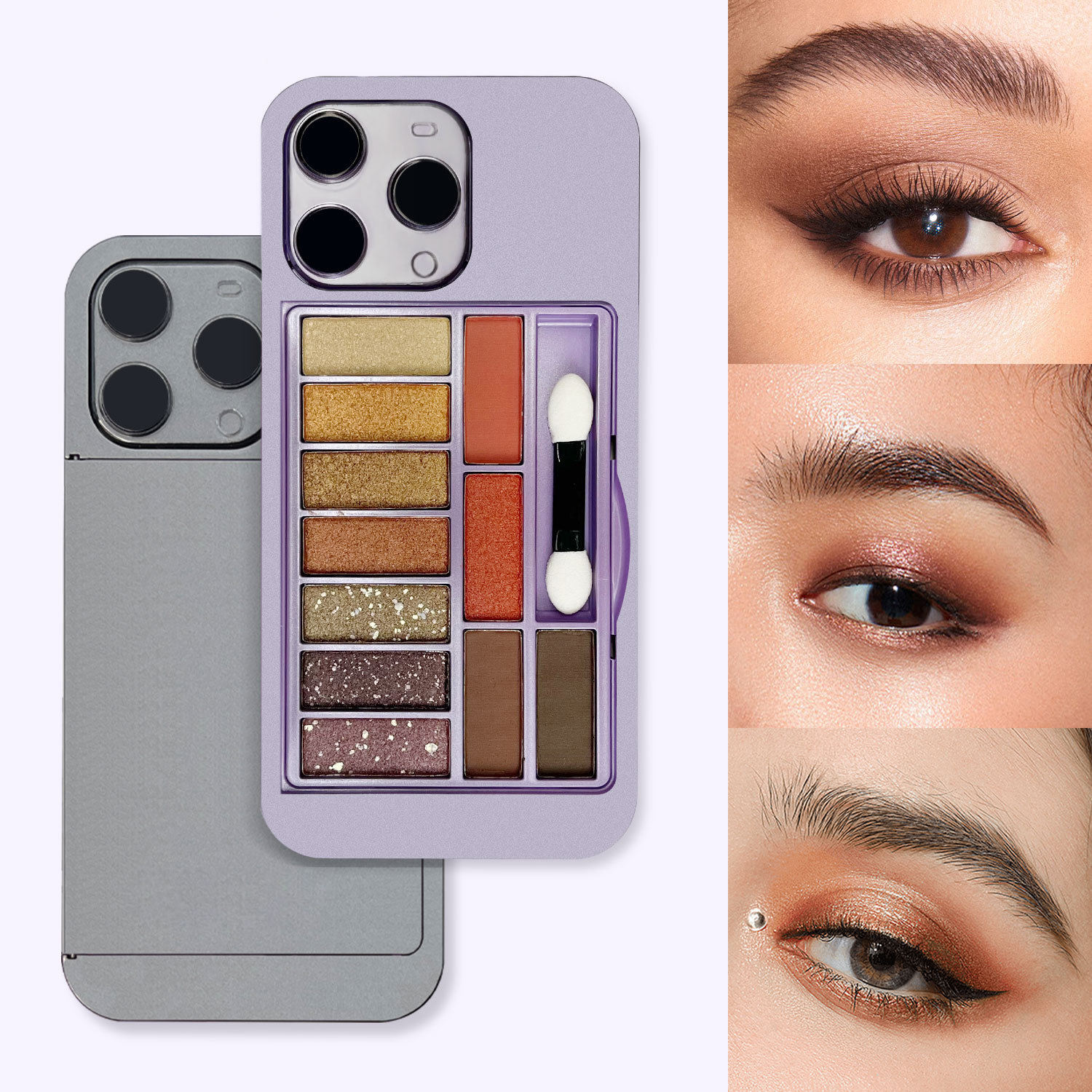 Picture of Iphone 14 Pro Max Shaped 11 Color Eyeshadow Palette