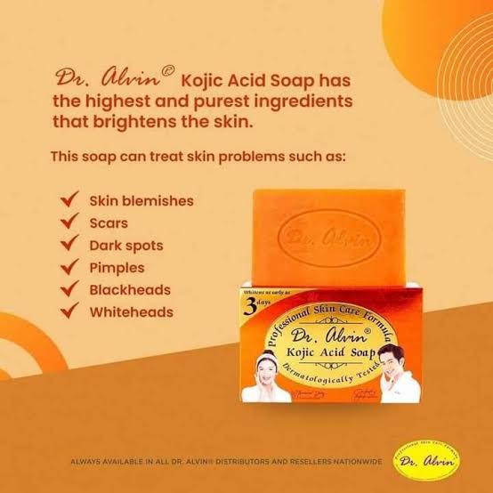Picture of Dr Alvin Skin Whitening Kojic Acid Soap