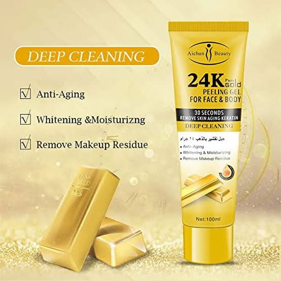 Picture of Aichun Beauty 24k Pure Gold Peeling Gel – 100ml