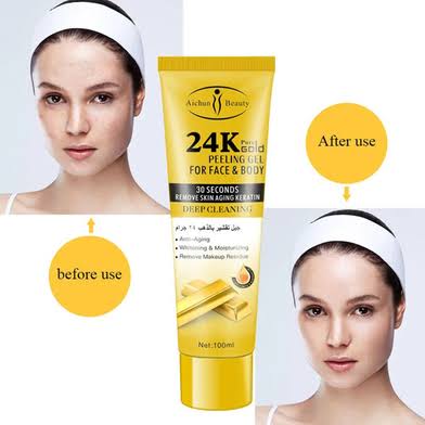 Picture of Aichun Beauty 24k Pure Gold Peeling Gel – 100ml