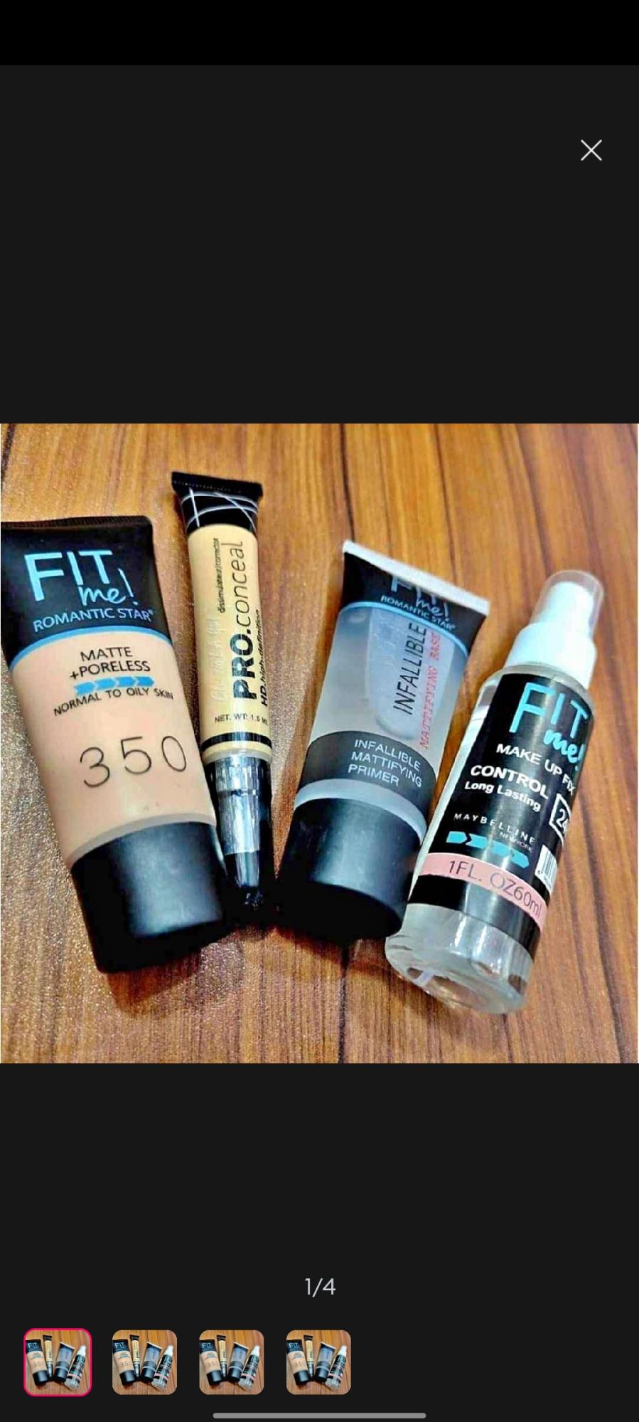 Picture of 4 in 1 make up combo