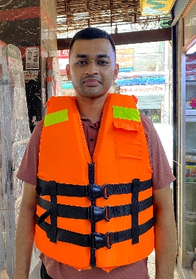 Picture of Life Jacket Heavy-Duty Adult – 130kg Ideal for Swimming & Water Safety Multicolor 