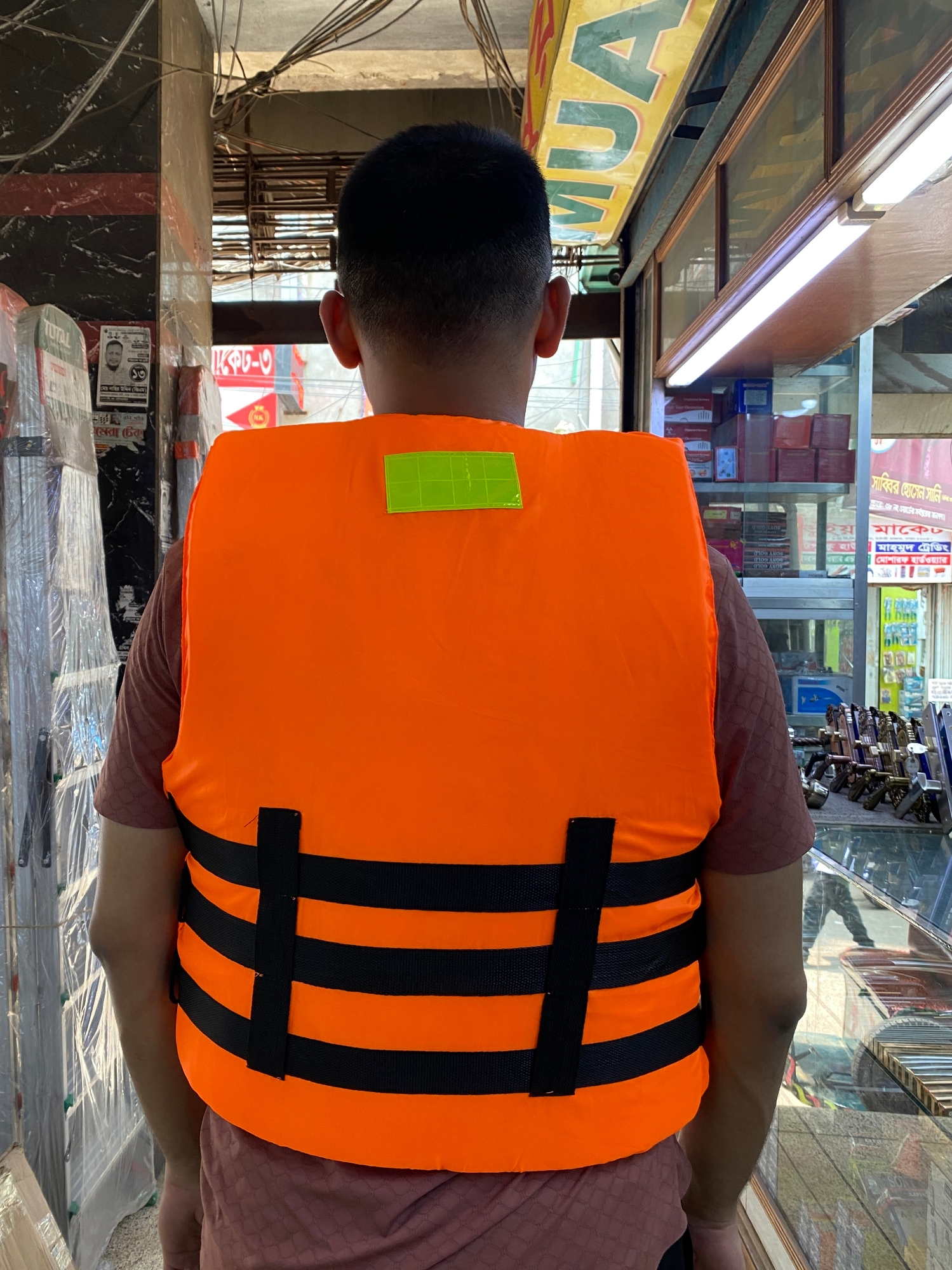 Picture of Life Jacket Heavy-Duty Adult – 130kg Ideal for Swimming & Water Safety Multicolor 