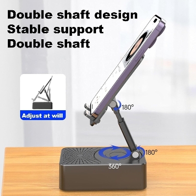 Picture of 3 in 1 Mobile Stand with Speaker & Power Bank Multicolor