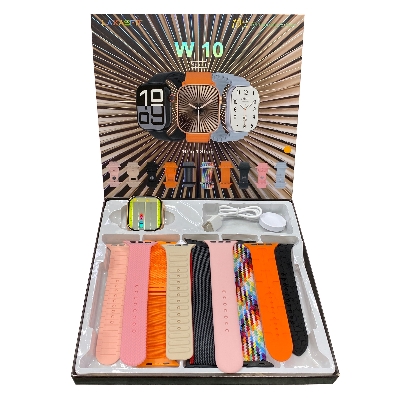 Picture of Laxasfit W10 BT Calling Smart Watch with 10 Straps 