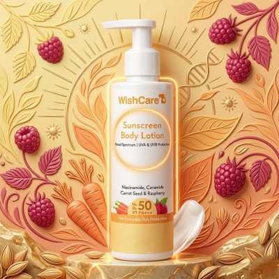 Picture of WishCare SPF50 Sunscreen Body Lotion 200ml