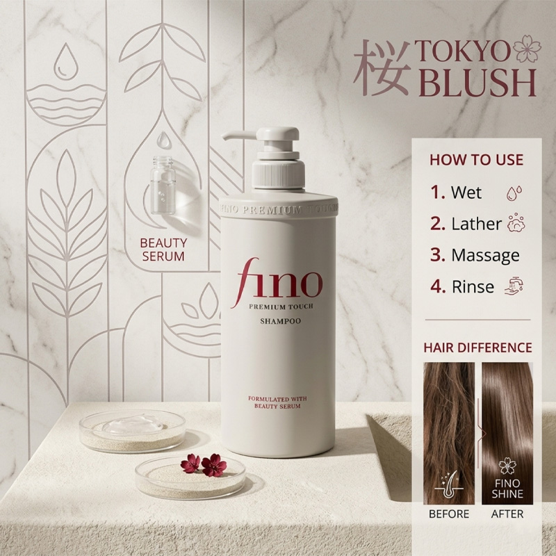 Picture of Fino Premium Touch Moist Shampoo – 550ml