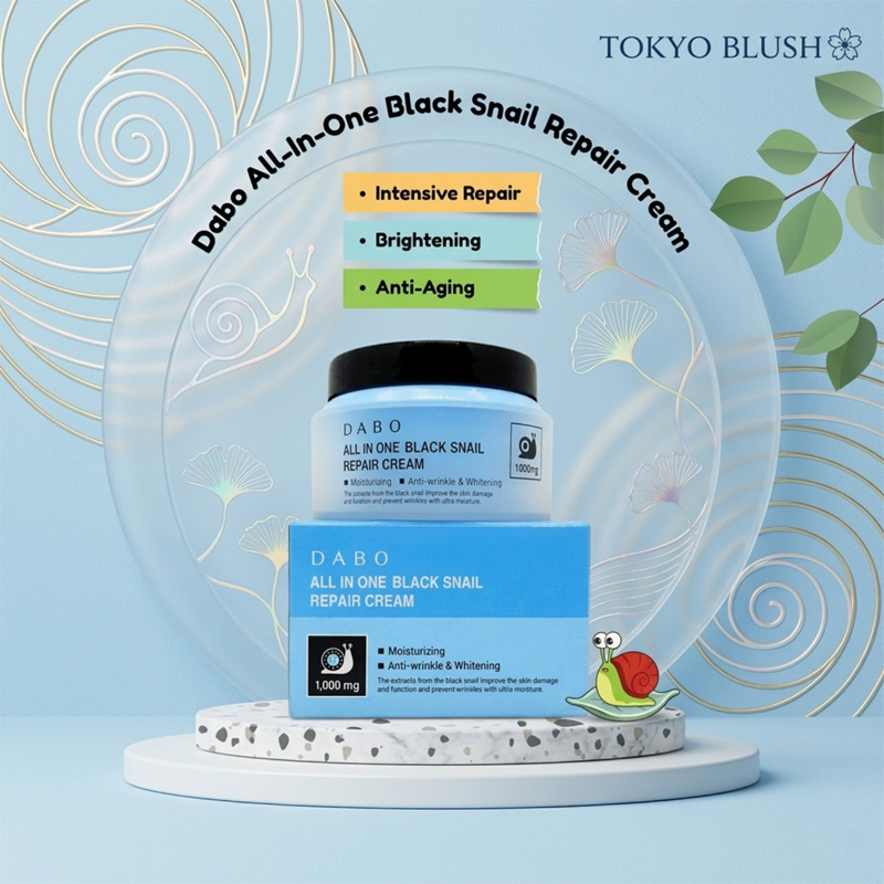 Picture of Dabo All In One Black Snail Repair Cream 100g