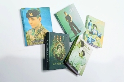 Picture of 5 piece (BTSV) Taehyung Cute Mini Notebook 5 Designs  