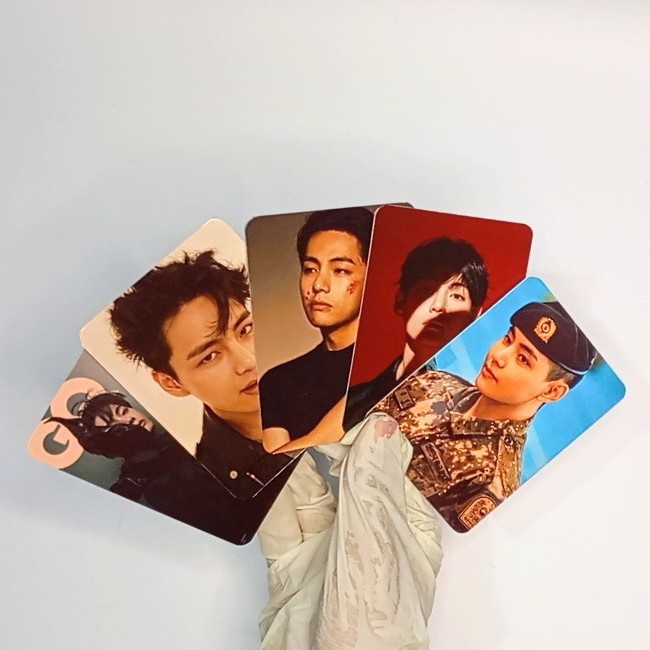 Picture of 1 Set 9 Pieces Taehyung (BTSV) Photocard Set | Premium Thick Card | Glossy HD Photos 
