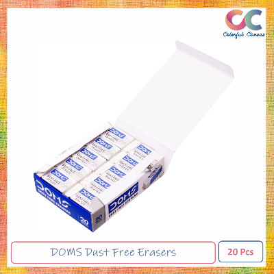 Picture of DOMS Non Dust eraser 20 pcpk