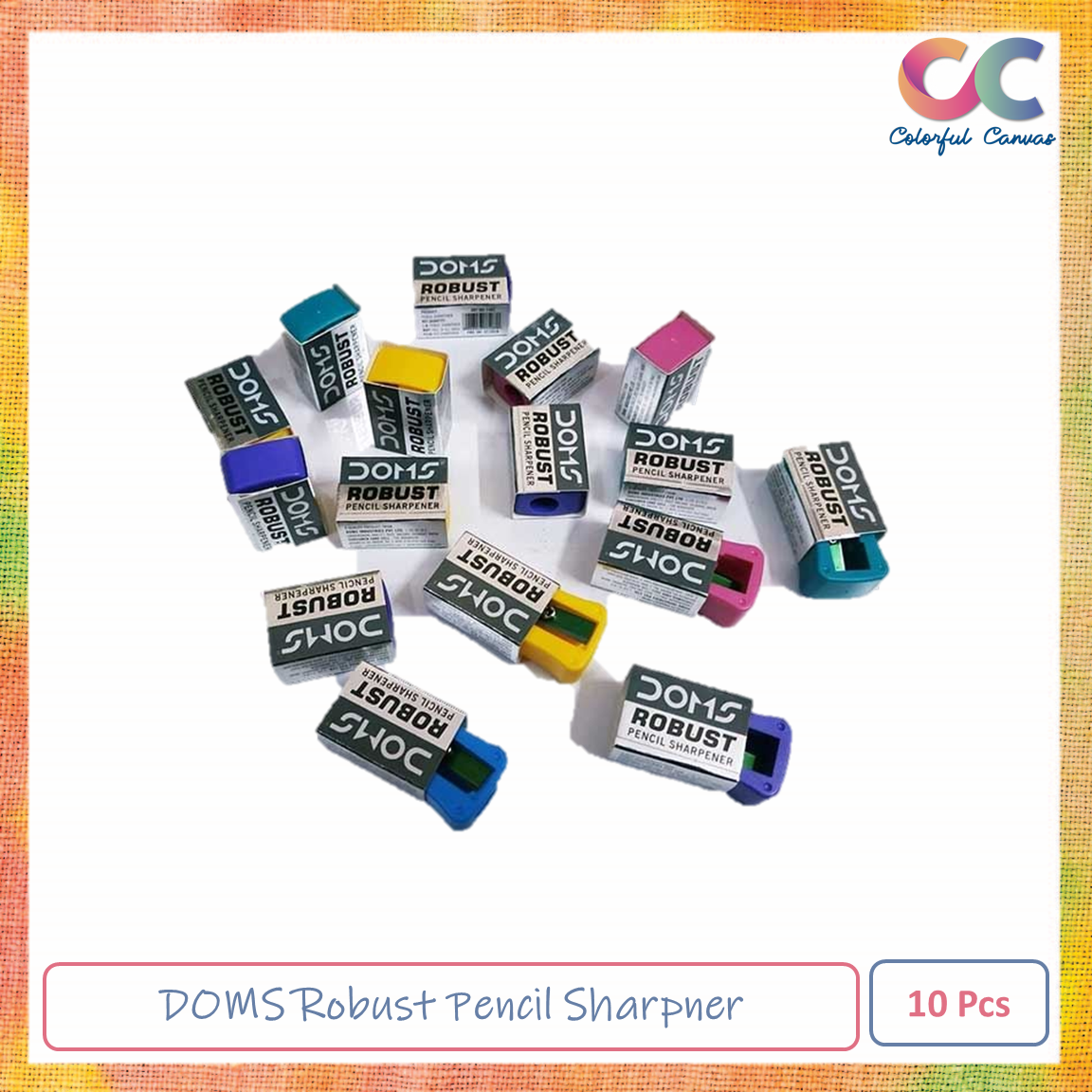 Picture of Doms Robust Pencil Sharpner 10pcs