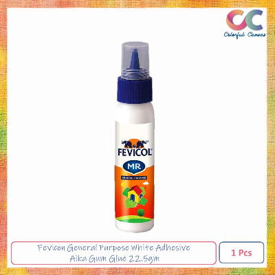 Picture of Fevicon General Purpose White Adhesive Aika Gum Glue - 22.5gm 1 pcs
