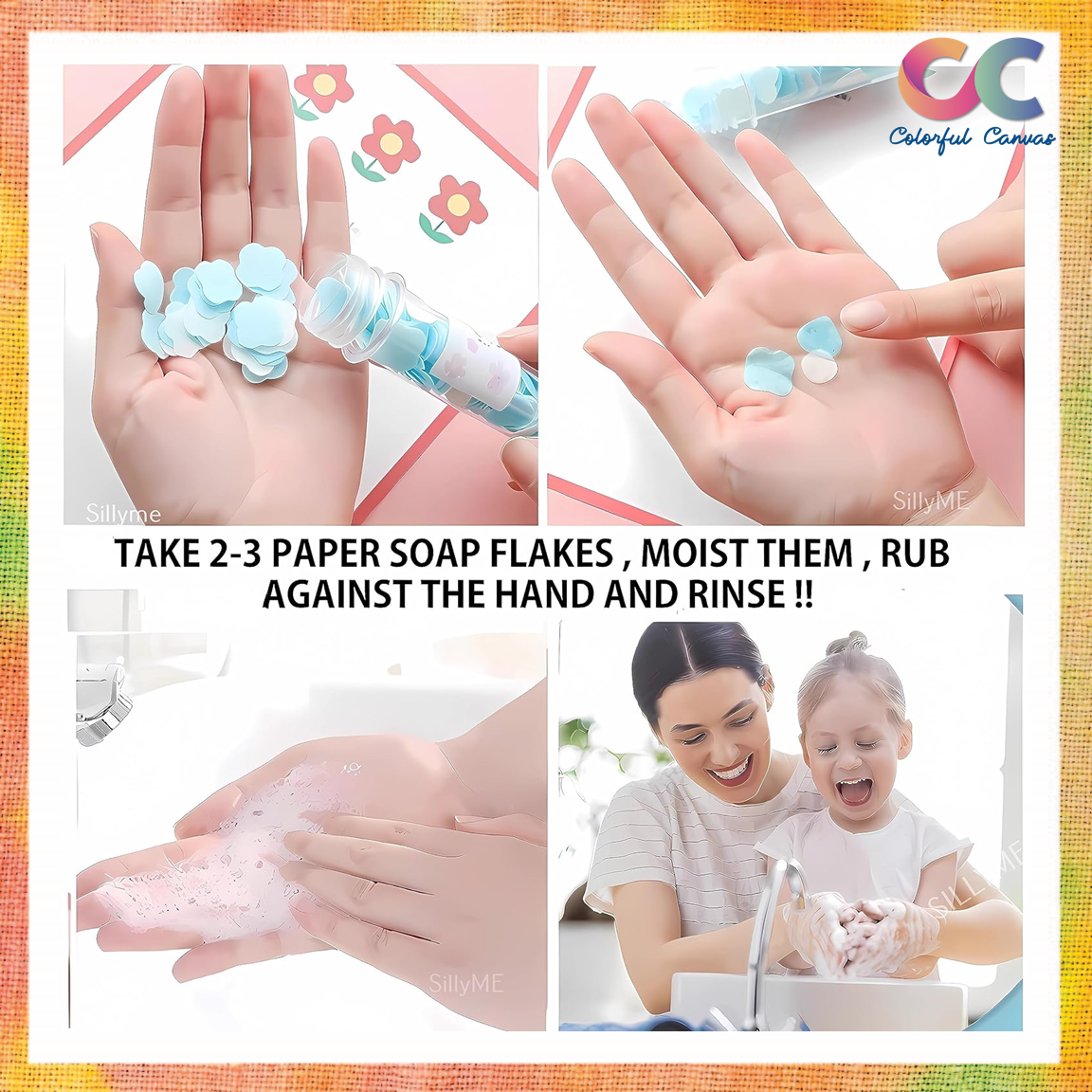 Picture of Traveling Pocket Paper Soap Tube - 1 pcs Bottle