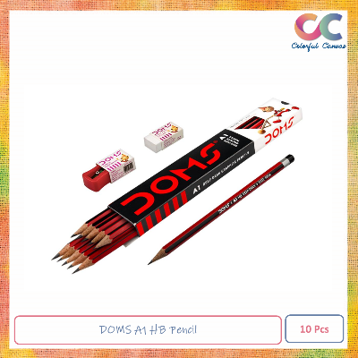 Picture of DOMS A1 HB Pencil 10 Pcs