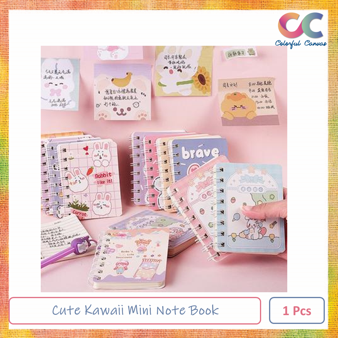 Picture of Cute Kawaii Mini Note Book 1 Pcs