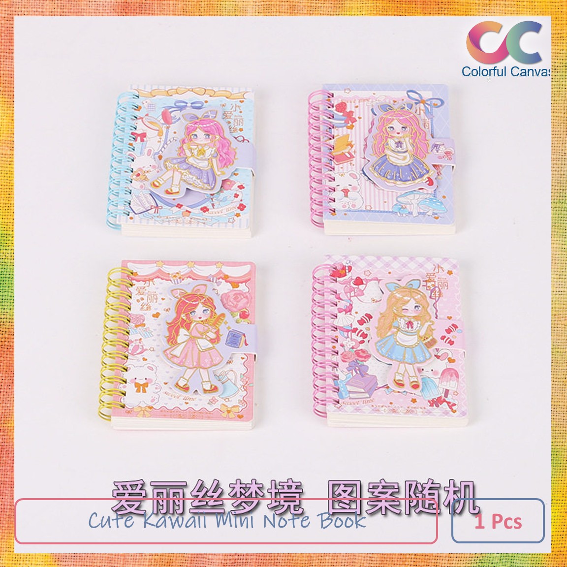Picture of Cute Kawaii Mini Note Book 1 Pcs