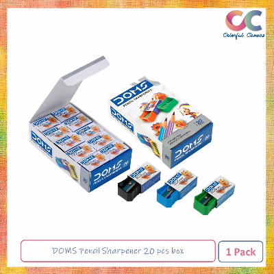 Picture of DOMS Pencil Sharpener 20 pcs box 1 Pack
