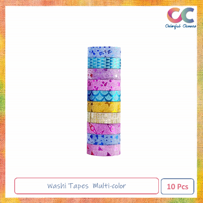 Picture of Washi Tapes  Multi-color 10 Pcs