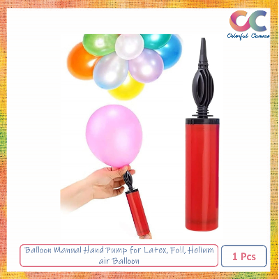 Picture of Balloon Manual Hand Pump for Latex, Foil, Helium air Balloon 1 Pcs