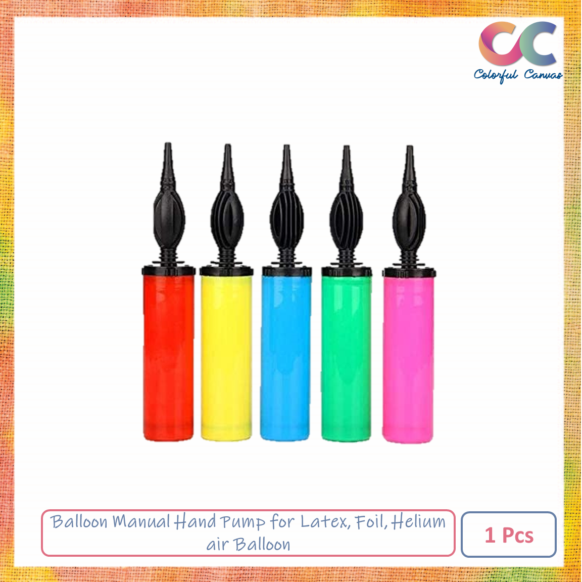 Picture of Balloon Manual Hand Pump for Latex, Foil, Helium air Balloon 1 Pcs