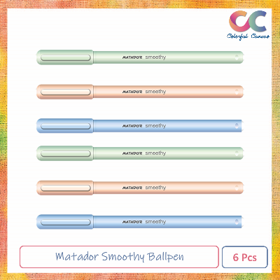 Picture of Matador Smoothy Ballpen 6 Pcs