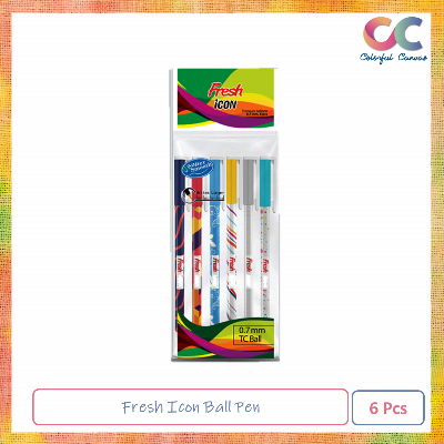 Picture of Fresh Icon Ball Pen 6 Pcs 1 Pack