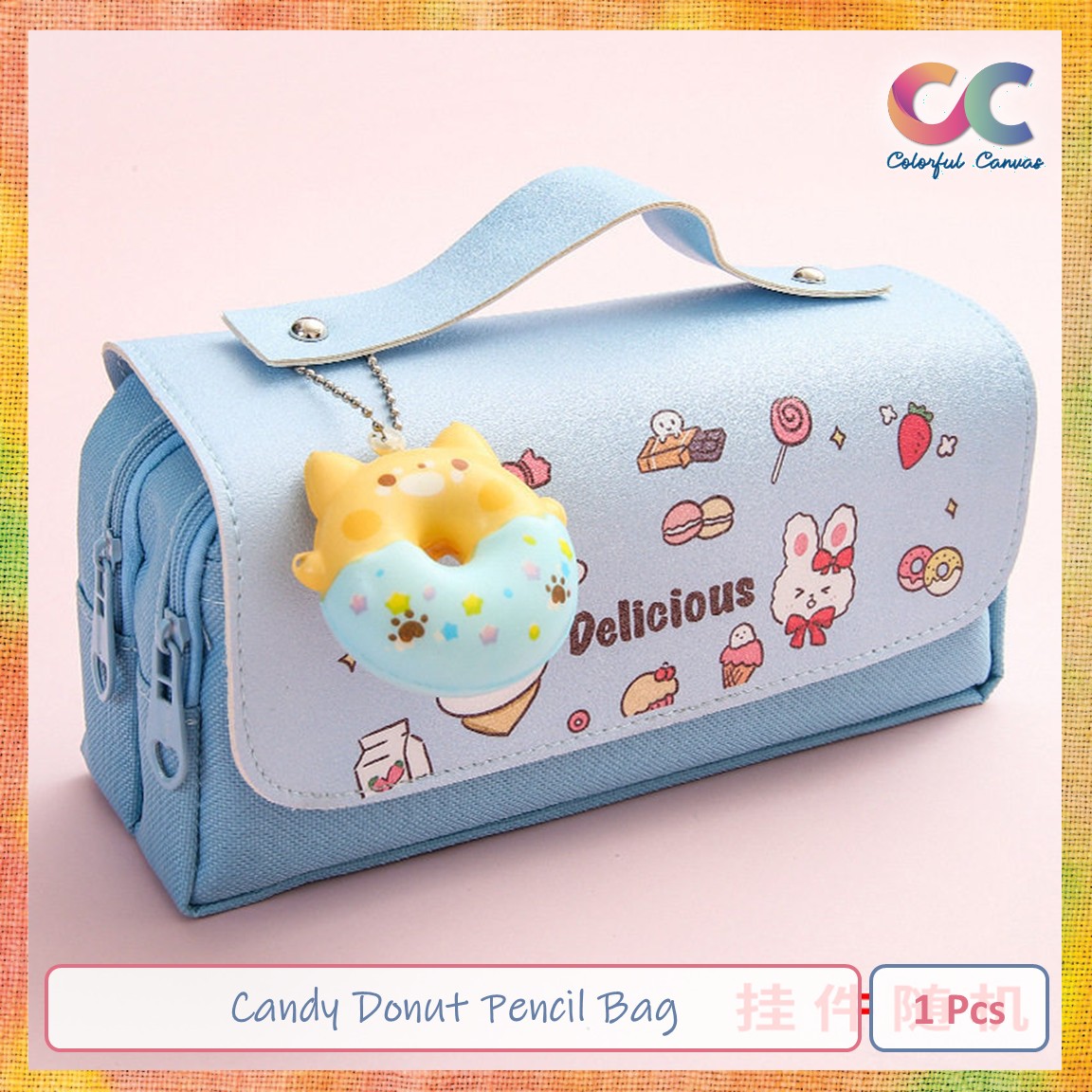 Picture of Candy Donut Pencil Bag