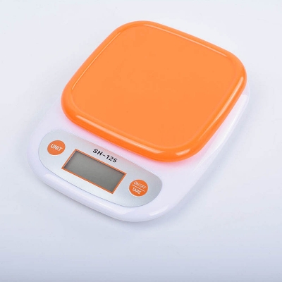 Picture of Electronic Kitchen Scale - Measure Tools - Weight Machine (5Kg/1G) - Weight Machine Red 