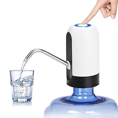 Picture of USB Charging Automatic Water Pump With Water Dispenser IK130 Black 