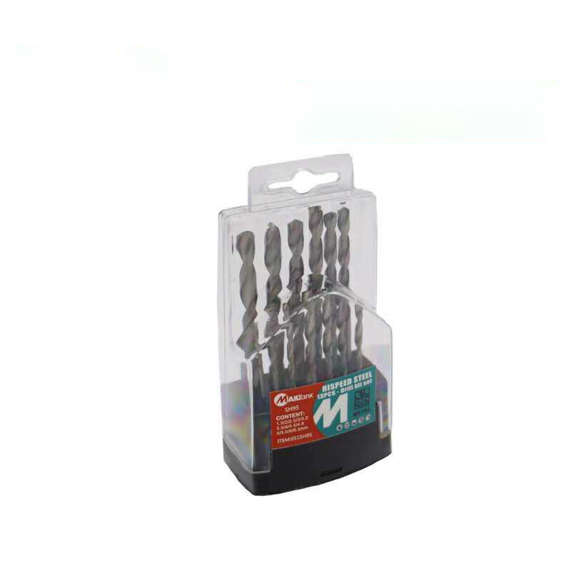 Picture of Mailtank 13 drill bit set ( bit size 1.5mm - 6.5mm ) White 
