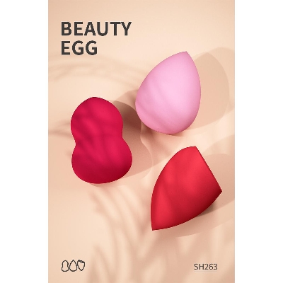 Picture of 6Pcs Beauty egg Make Up Sponge Egg Puff Pink 